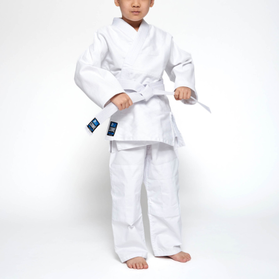 Judogi Traje de Judo Leone 1947  AB401 Blanco