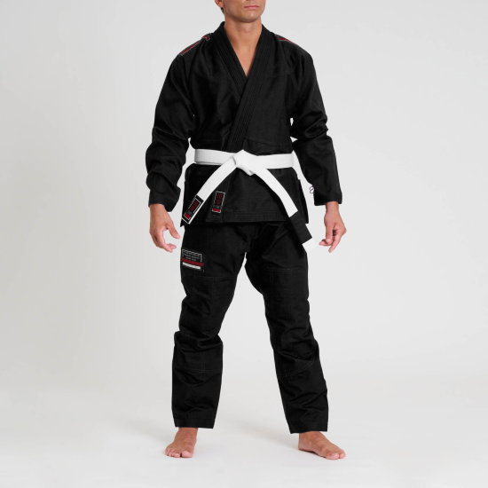 Kimono/ Gi de Brazilian Jiu Jitsu Leone 1947 negro AB403