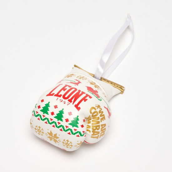 Kit Leone 1947 de 3 guantecitos navideños de boxeo