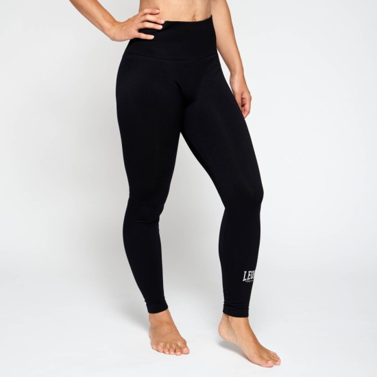 Leggins Leone 1947 ABX125 "Logo" negro