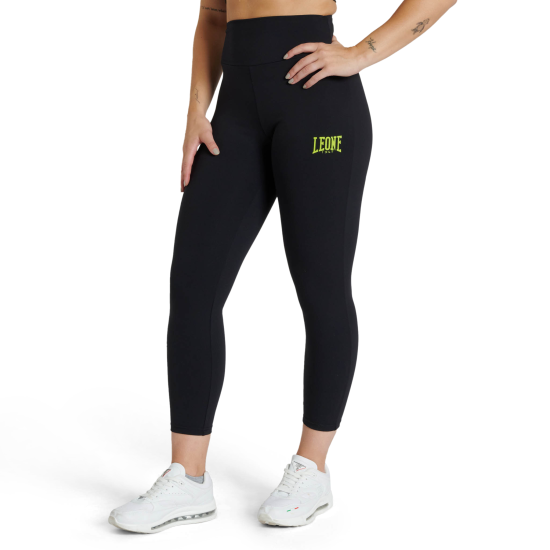 Leggins Leone 1947 "Logo WACS" negro ABX139