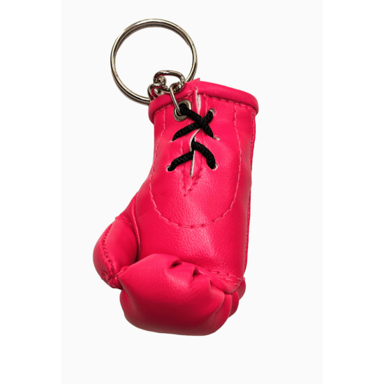 Llavero Guante de Boxeo Regium Fucsia fluor 7 cm