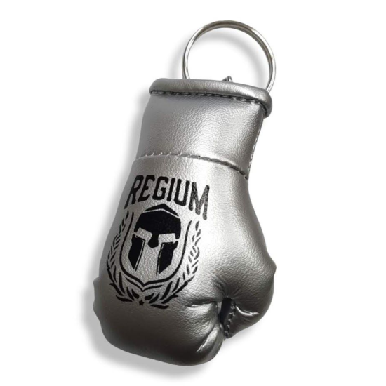 Llavero Guante de Boxeo Regium plata 7 cm