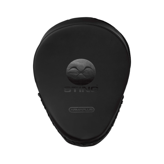 Manoplas de boxeo curvas Sting " Armaplus" negro