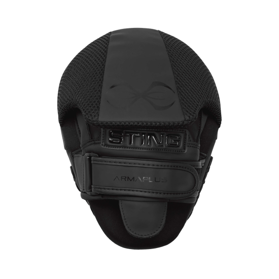 Manoplas de boxeo curvas Sting " Armaplus" negro