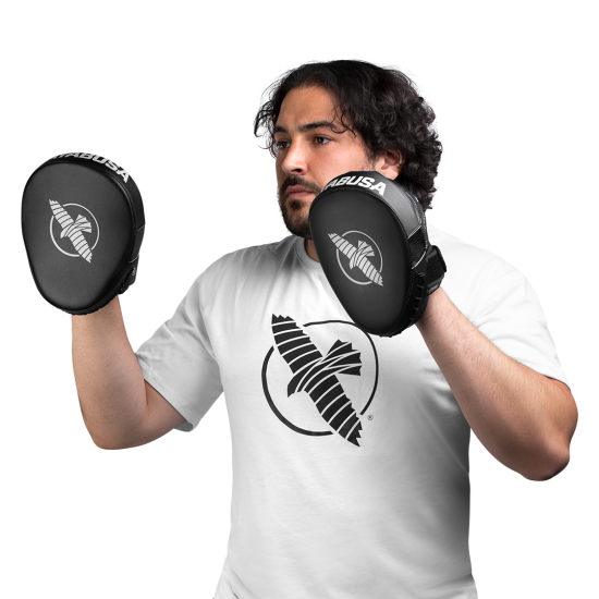 Manoplas de entreno Hayabusa PTS3 color negro