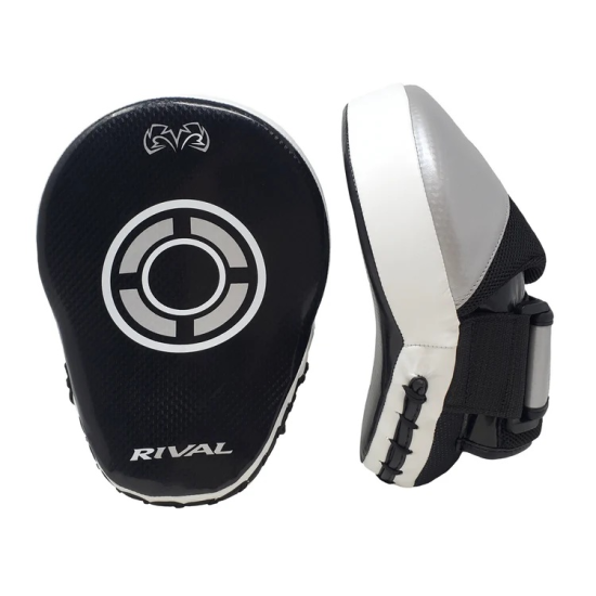 Manoplas de Entreno Profesionales Rival Boxing RPM-7 Negro-plata