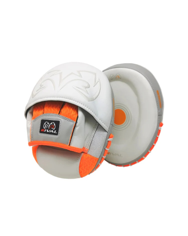 Manoplas de Entreno Profesionales Rival RPM80 Blanco / Naranja