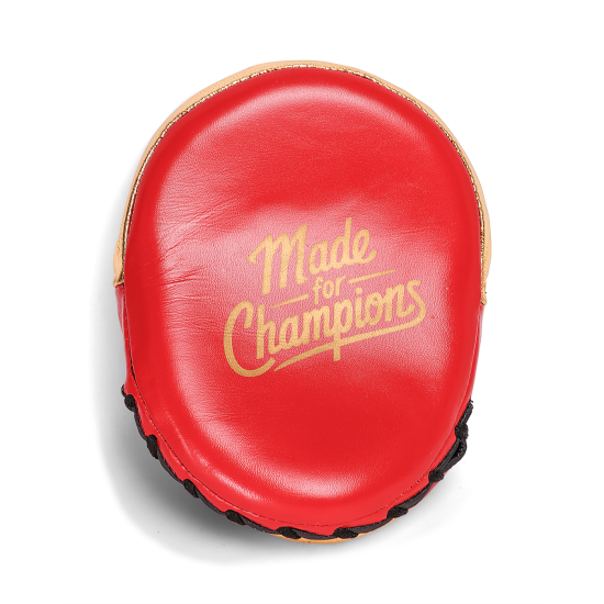 Manoplas profesionales de entreno Boxelite Club premium Rojo/dorado