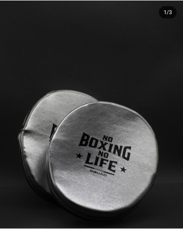 Manoplas profesionales No Boxing No Life Silver