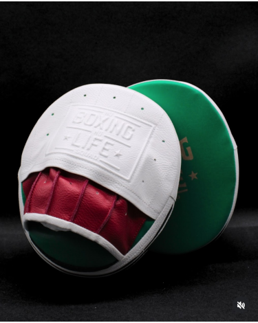 Manoplas profesionales No Boxing No Life tricolor Mexico