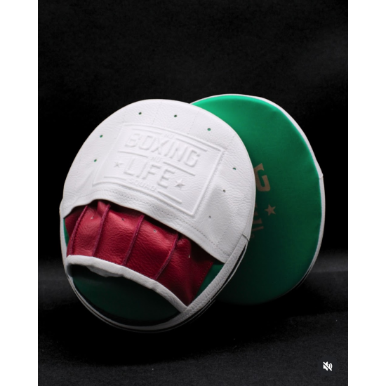 Manoplas profesionales No Boxing No Life tricolor Mexico