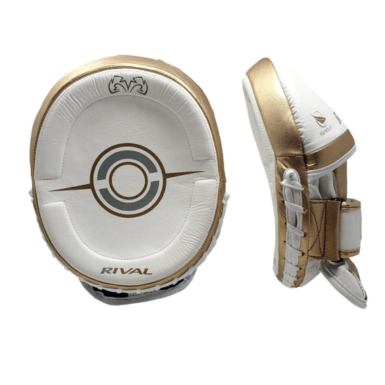 Manoplas profesionales Rival RPM100 Blanco-Oro