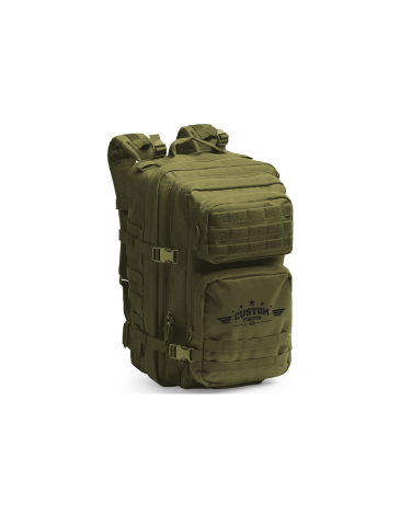 Mochila Custom fighter  M.O.L.L.E  Assault verde