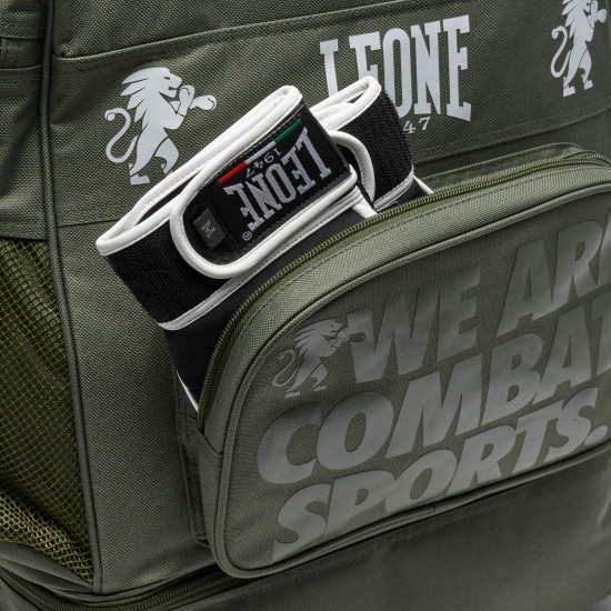 Mochila Leone 1947 "Ambassador" Color verde AC952