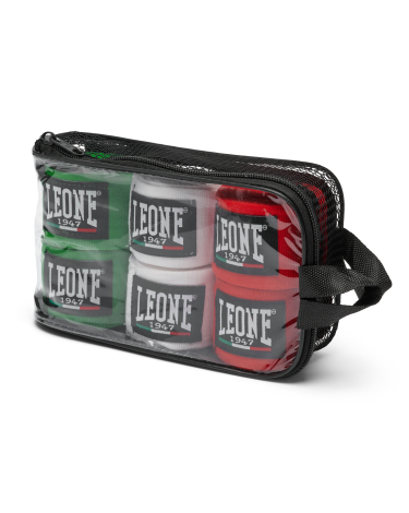 Pack de 3 pares de Vendas de Boxeo Leone 1947 3,5 metros Italia/ Mexico