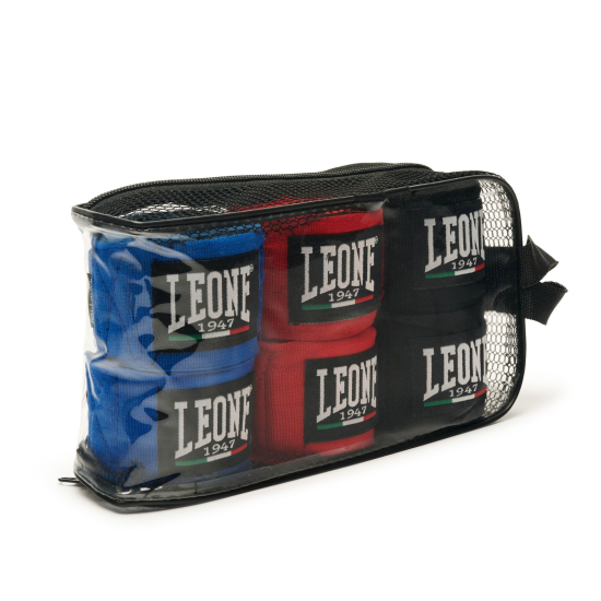 Pack de 3 pares de Vendas de Boxeo Leone 1947 4,5 metros