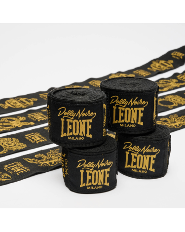 Pack de 4 pares de Vendas de Boxeo Leone 1947 3,5 metros Dolly Noire