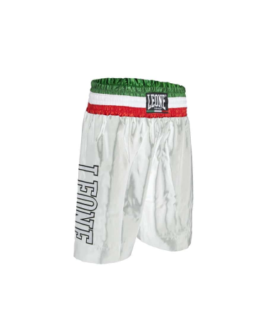 Pantalón de Boxeo Leone Color Blanco AB733