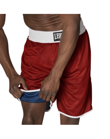Pantalón de entrenamiento doble color azul/rojo Leone 1947 "Double face"  AB215