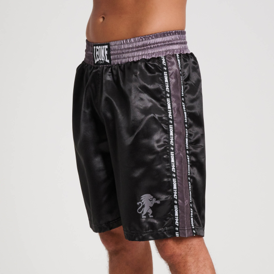 Pantalon de boxeo Leone 1947 "Color Block" negro AB246