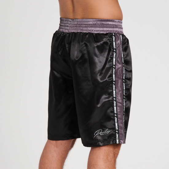 Pantalon de boxeo Leone 1947 "Color Block" negro AB246