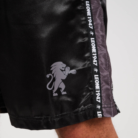 Pantalon de boxeo Leone 1947 "Color Block" negro AB246