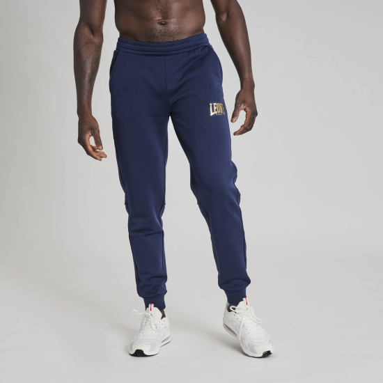Pantalon de chandal largo Leone 1947 DNA azul ABX757