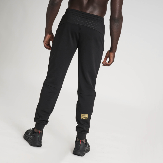 Pantalon de chandal largo Leone 1947 DNA negro ABX757