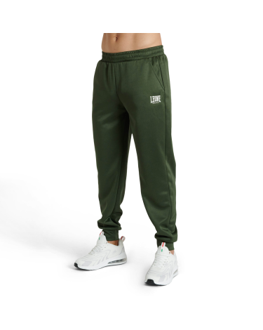 Pantalon de chandal largo Leone 1947 "Logo" verde ABX122