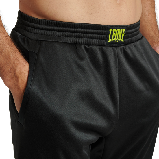 Pantalon de chandal largo Leone 1947 "Logo Wacs" negro ABX129