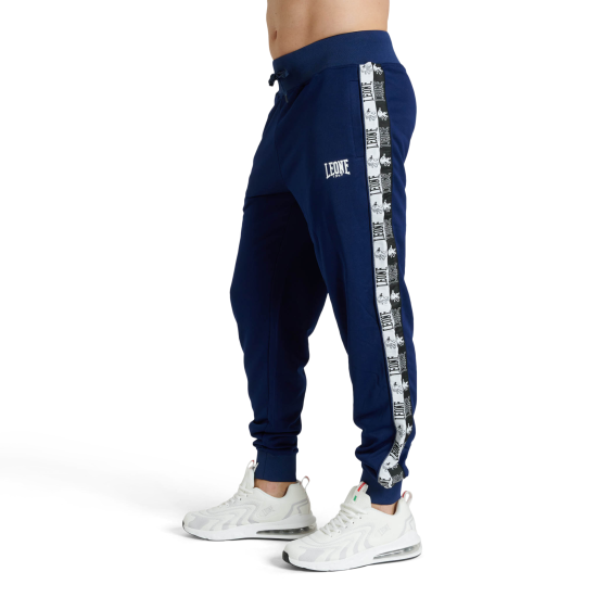 Pantalon de chandal Leone 1947 " Iconic" ABX440 azul