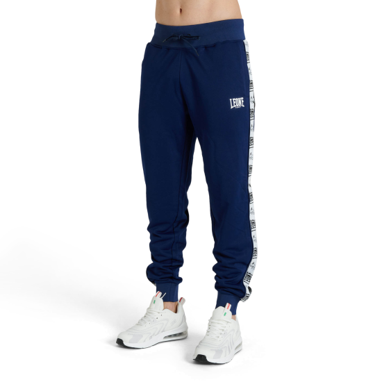 Pantalon de chandal Leone 1947 " Iconic" ABX440 azul