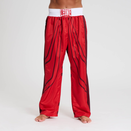 Pantalon de entreno Largo  Leone 1947 WAKO AB992 rojo