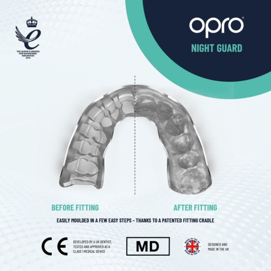 Protector bucal Opro Nightguard especial bruxismo nocturno