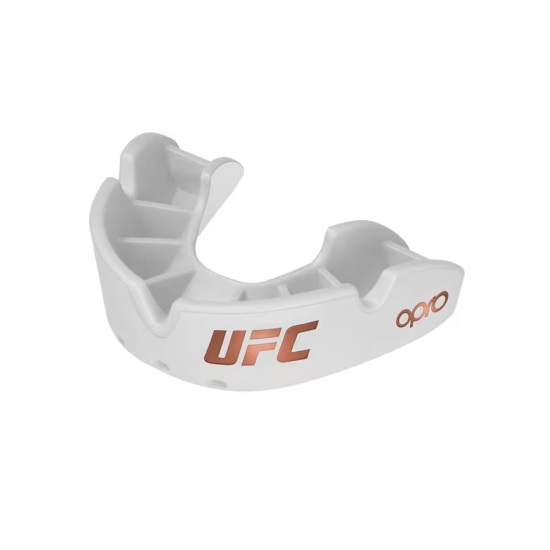 Protector Bucal Opro UFC Bronze Adultos blanco