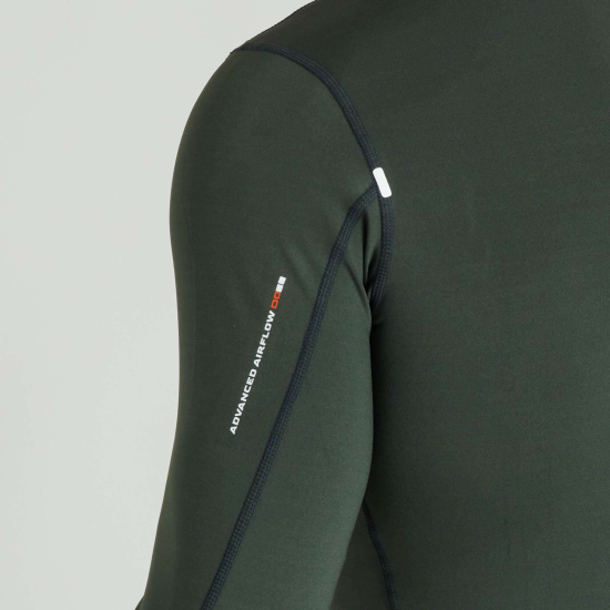 Rasguard manga larga Leone 1947 " Primal Instinct" verde AB909