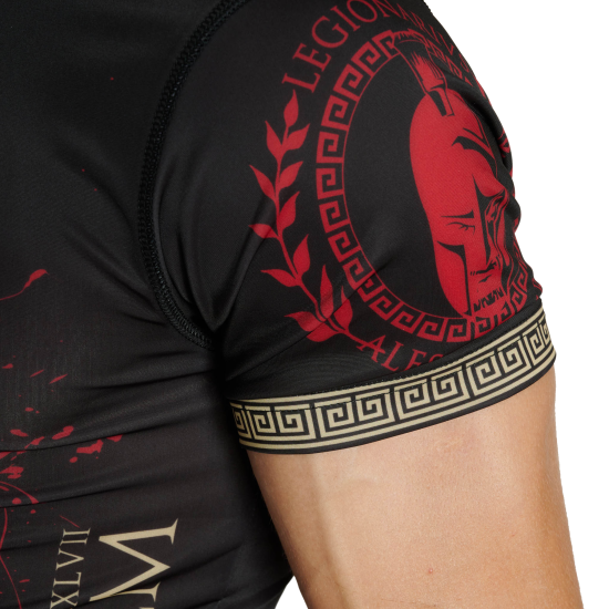 Rashguard / camiseta de compresion Leone 1947 Legionarius III negro