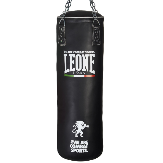 Saco de Boxeo Leone 1947 color Negro 40 kg. AT840