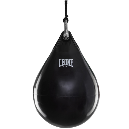 Saco de boxeo relleno de agua Leone 1947 premium 45 kg negro AT819