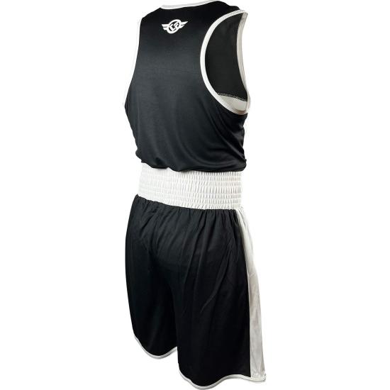 Set de Boxeo negro Custom Fighter