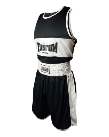 Set de Boxeo negro Custom Fighter