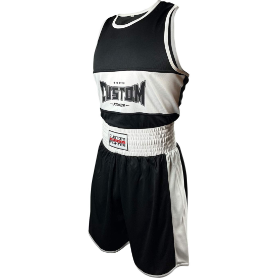 Set de Boxeo negro Custom Fighter