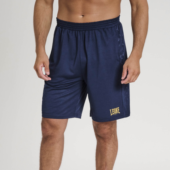 Short de entreno Leone 1947 DNA azul ABX754
