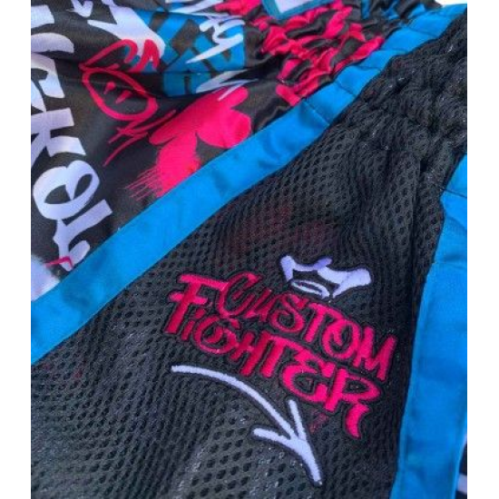 Short Kick & Thai Custom Fighter "Grafitti negro"