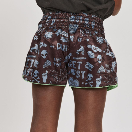 Short  Leone 1947 para niños "Flames" ABJ20