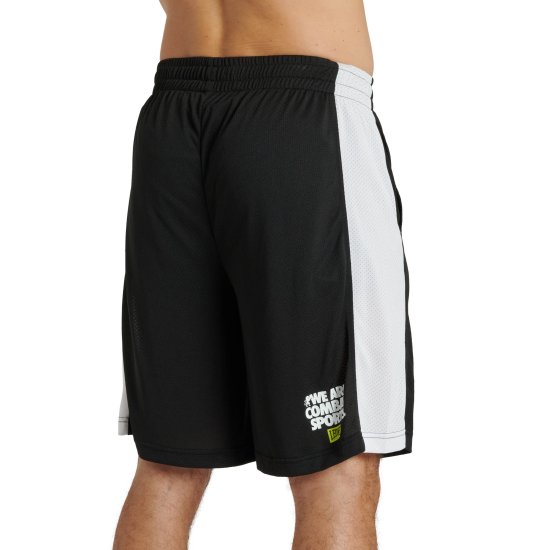 Shorts de entreno Leone 1947 "Logo Wacs" negro ABX128