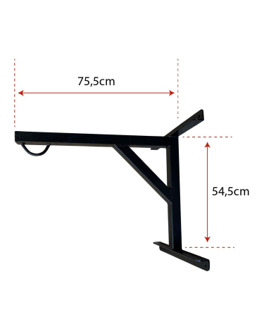 Soporte de saco profesional Elite largo