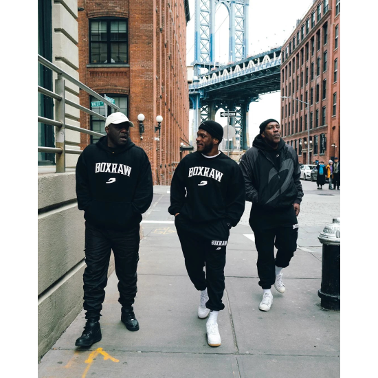 Sudadera Boxraw "East Street" negra