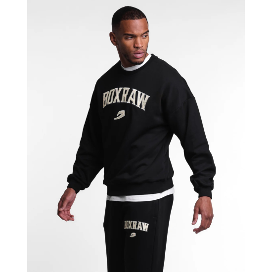 Sudadera Boxraw "East Street" negra